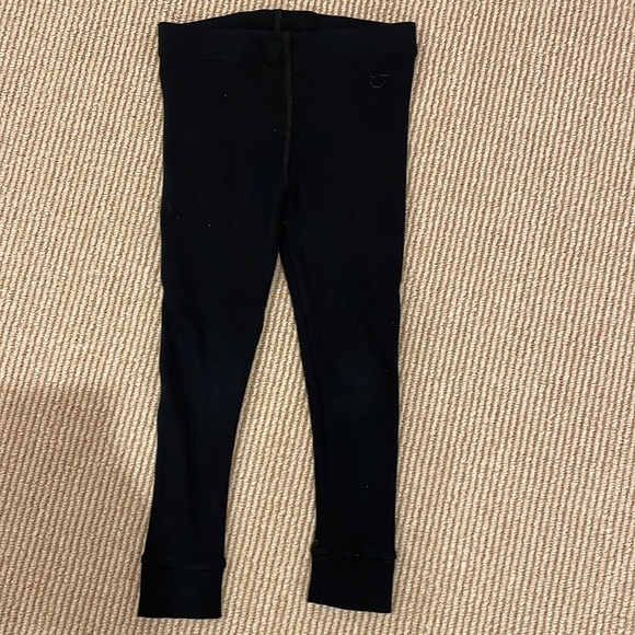 Nordstrom Other - Nordstrom black ribbed leggings - 5T